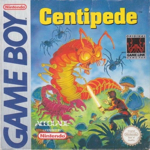 Centipede, Sin Manual, Caja