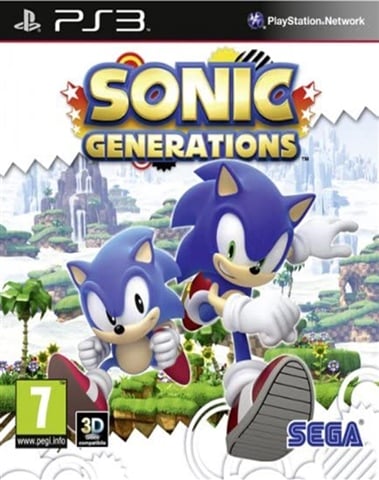 Sonic Generations Collector's Ed. w/Statue, Ring & DVD