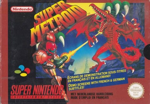 Super Metroid, Caja