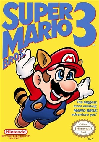 Super Mario Bros. 3, Sin Manual, Caja