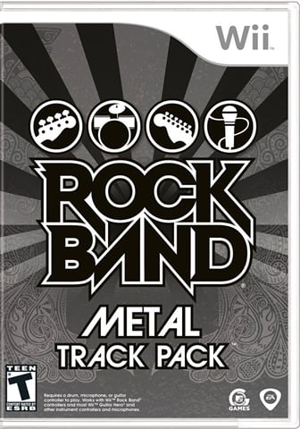 Rockband Metal Track Pack