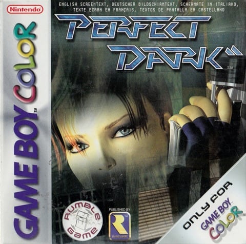 Perfect Dark, + Manual, Caja