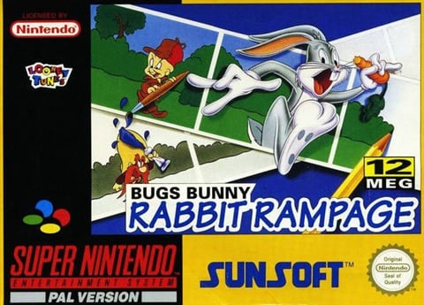 Bugs Bunny Rabbit Rampage, Caja