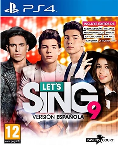 Let's Sing 9 Versión Española (sin micrófono)