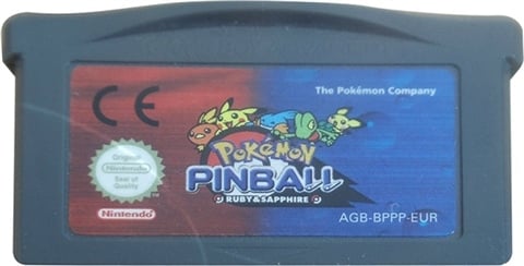 Pokemon Pinball Ruby & Sapphire, Sin Caja