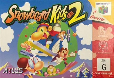 Snowboard Kids 2, Caja