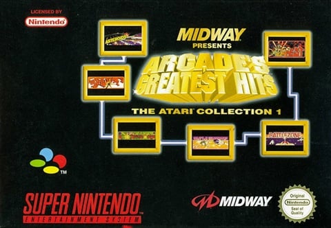 Arcade's Greatest Hits: The Atari Collection 1, Caja