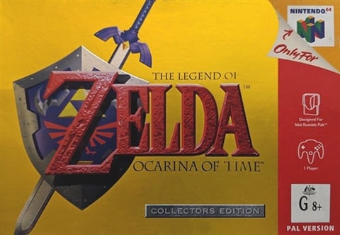 Legend of Zelda: Ocarina of Time (Gold Cart) Perfecto
