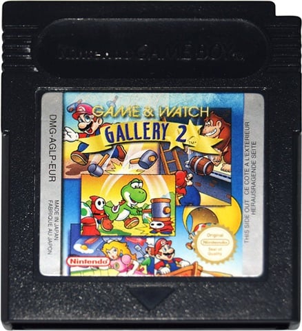 Game And Watch Gallery 2, Sin Caja