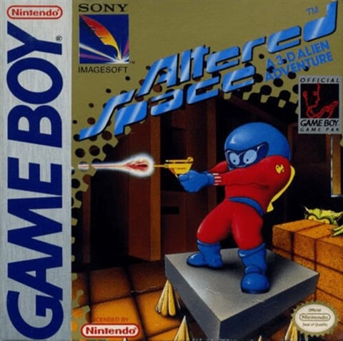 Altered Space: A 3-D Alien Adventure, + Manual, Caja