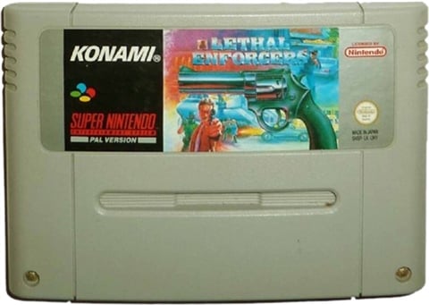 Lethal Enforcers W/ Gun, Sin Caja