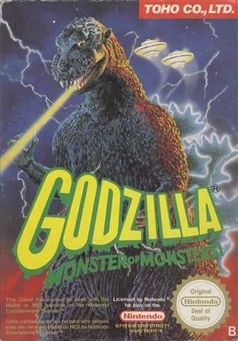 Godzilla Monster of Monsters, + Manual, Caja