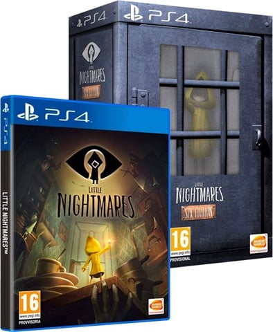 Little Nightmares Six Edition - caja, figura, póster, pegatinas y CD