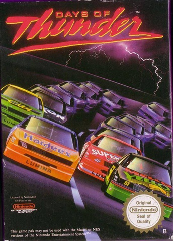 Days of Thunder, Sin Manual, Caja