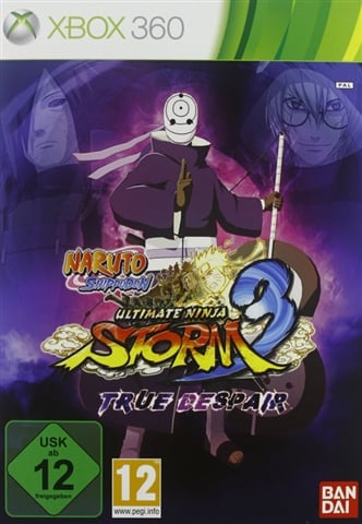 Naruto Shippuden -U.N.Storm 3 -True Despair w/Figure,CD (No DLC,Card,Post)