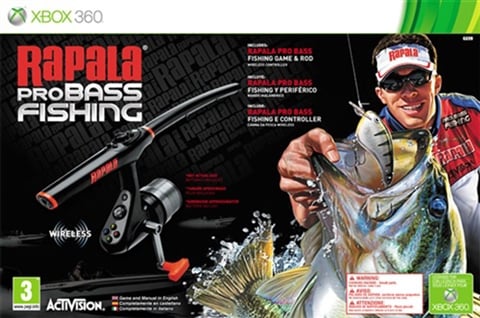 Rapala Pro Bass Fishing + Rod