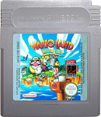 Super Mario Land 2: 6 Golden Coins, Sin Caja