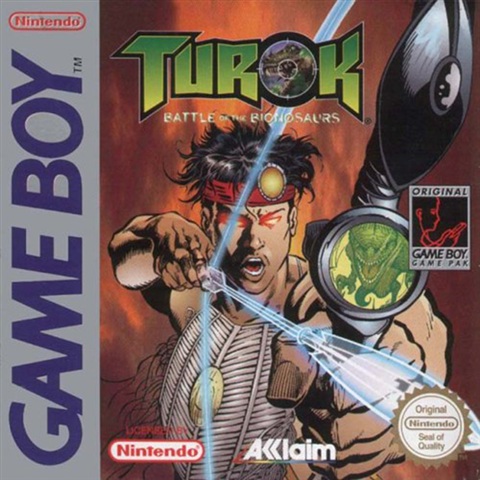 Turok: Battle of the Bionosaurs, Sin Manual, Caja