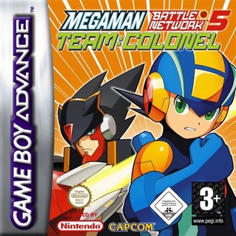 Megaman Battle Network 5 - Team Colonel, Caja