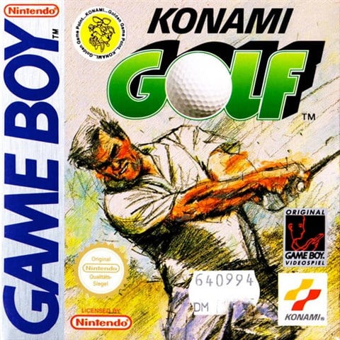Konami Golf, + Manual, Caja