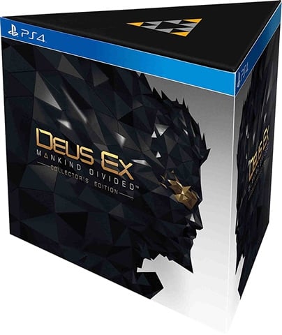Deus Ex: Mankind Divided Col. Ed. (Figura,Libro de Arte,Caja metálica)