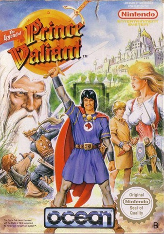 Legend Of Prince Valiant, The, + Manual, Caja