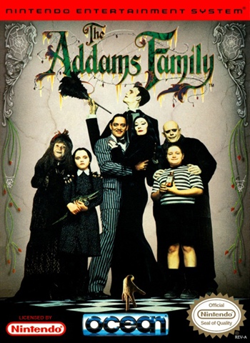 Addams Family, The, Sin Manual, Caja