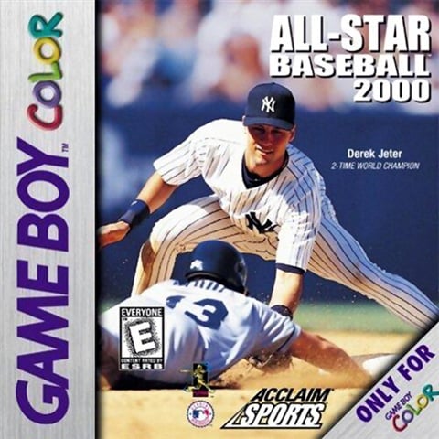 All Star Baseball 2000, Sin Manual, Caja