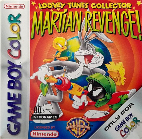 Looney Tunes Collector: Martian Revenge, Sin Manual, Caja