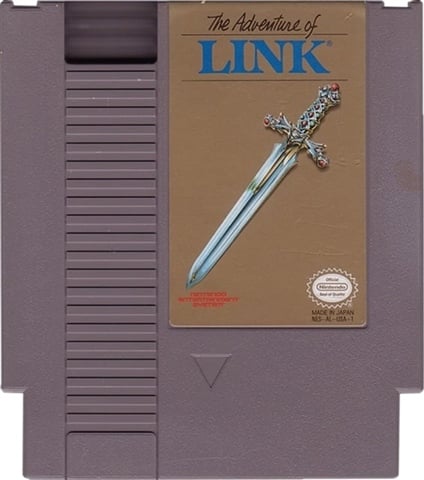 Zelda II: The Adventures of Link, Sin Caja