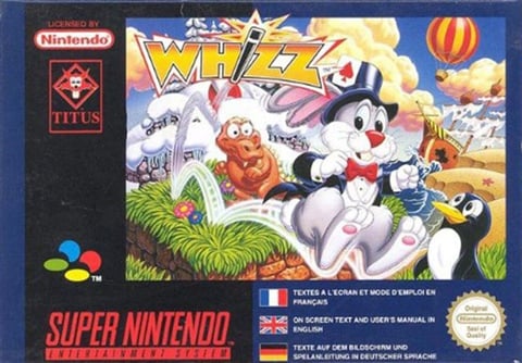 Whizz, Caja