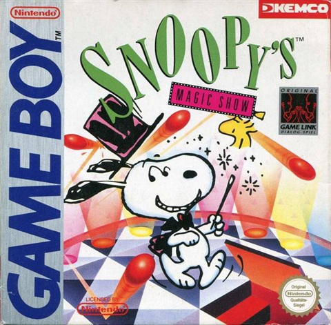 Snoopy's Magic Show, Sin Manual, Caja