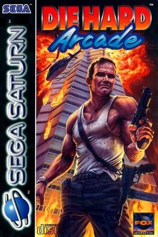 Die Hard Arcade, + Manual, Caja