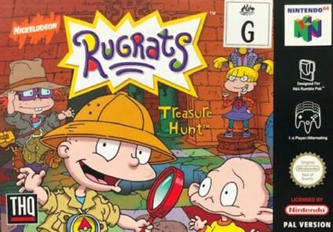 Rugrats Treasure Hunt, Caja