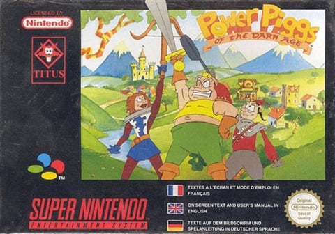 Power Piggs of the Dark Age, Caja