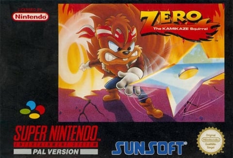 Zero: The Kamikaze Squirrel, Caja