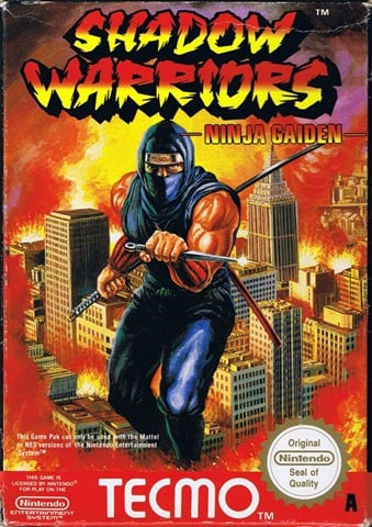 Shadow Warriors Ninja Gaiden, + Manual, Caja