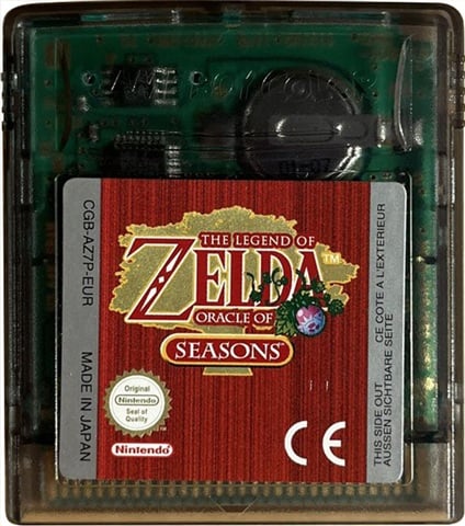 Legend Of Zelda, The: Oracle Of Seasons, Sin Caja