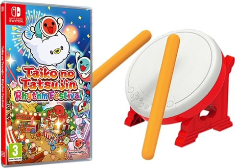 Taiko no Tatsujin: Rhythm Festival - Collector's Ed. w/Drum Set