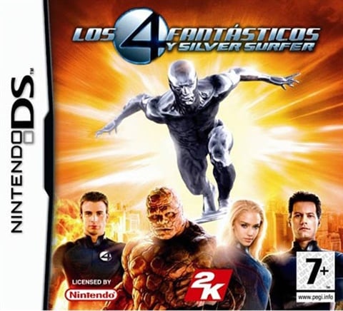 Los 4 Fantasticos Y Silver Surfer
