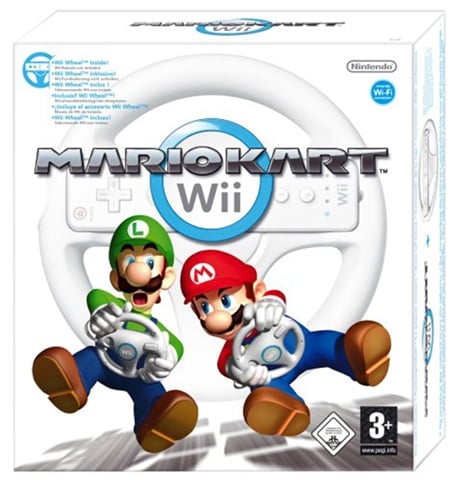 Mario Kart Wii + Volante