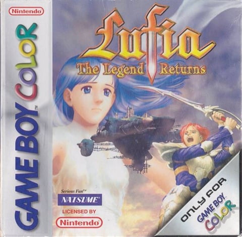 Lufia: The Legend Returns, + Manual, Caja