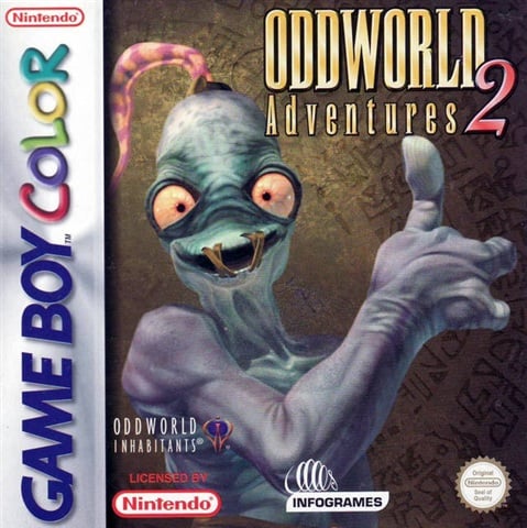 Oddworld Adventures 2, Sin Manual, Caja
