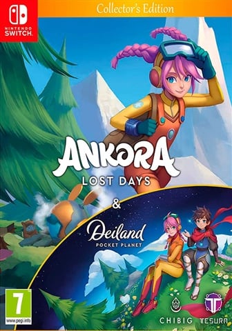 Ankora: Lost Days & Deiland: Pocket Planet C.E.(w/OST,Pin,Keychain,Poster)