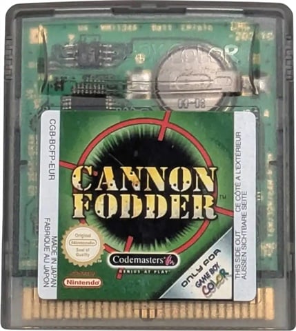 Cannon Fodder, Sin Caja