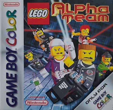 Lego Alpha Team, + Manual, Caja
