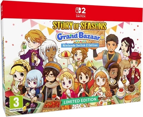 Story of Seasons: Grand Bazaar Ltd ED. w/Plush,Poster,ArtBook,OST