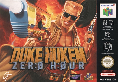 Duke Nukem - Zero Hour, Caja
