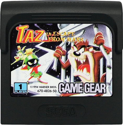 Taz in Esape from Mars