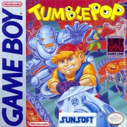 Tumble Pop, + Manual, Caja
